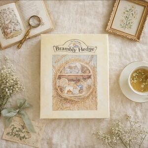 Vintage Brambly Hedge Jill Barklem Boxed Towel Set NIB Collectible